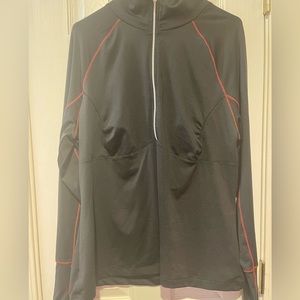 Old Navy Black 1/2 Zip Active Top